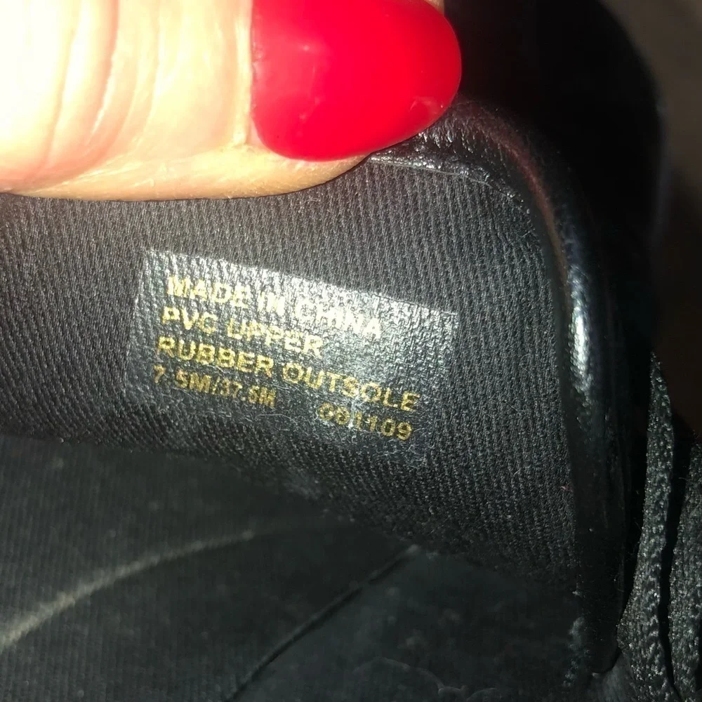 Michael Kors Signature Black Sneakers 7.5